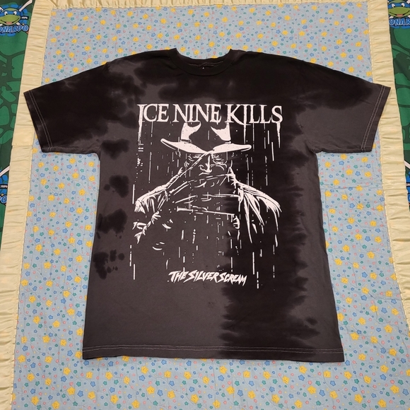 🎸 IX 🔪 Ice Nine Kills 🧊 Shirt 🔥 Medium Freddy Krueger 😈 Silver Scream 😱 - Picture 1 of 8